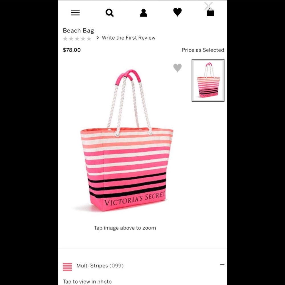 Victoria’s Secret Beach Tote